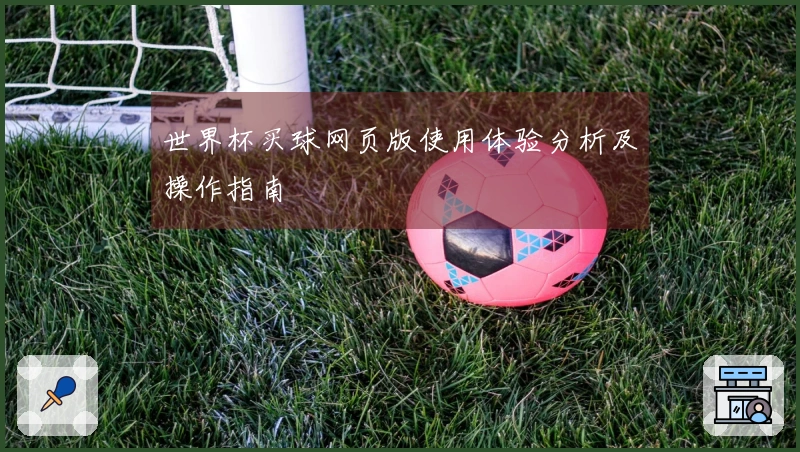 世界杯买球网页版使用体验分析及操作指南